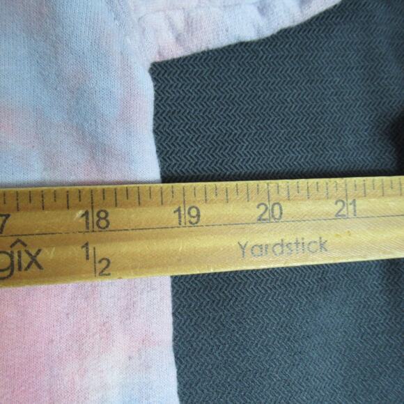 Gildan Hoodie Women Small Tie Dye Sweatshirt Chincoteague VA Grunge Poverty Chic - Picture 11 of 13